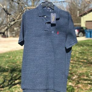 Ralph Lauren Classic Fit Blue Polo